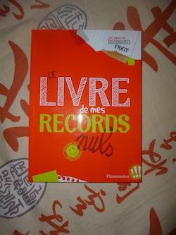 Le livre de mes records nuls - Flammarion - Les lectures de Liyah