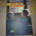 Deux sur la balance - Alice editions - Les lectures de Liyah