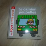 Livre bébé - Le camion poubelles