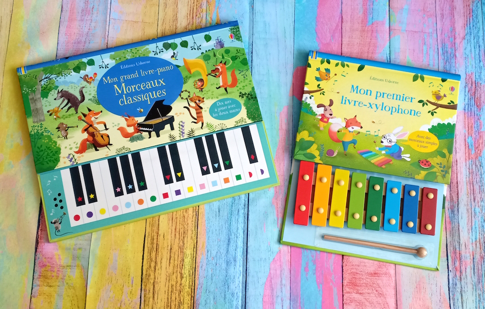 Découvrir la musique avec Mon premier livre-piano des Éditions