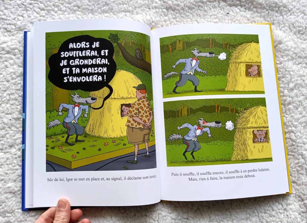 Le livre pour enfants de la semaine: Debout, le loup!