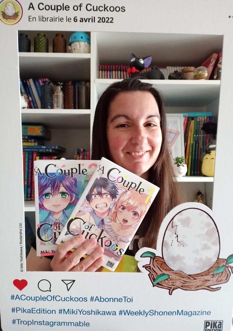 A Couple of Cuckoos de Miki Yoshikawa en librairie le 6 avril 2022 !