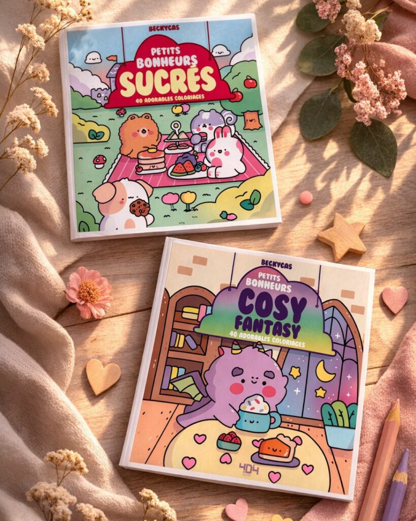 Petits Bonheurs – Coloriages